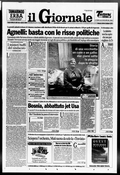 Il giornale : quotidiano del mattino